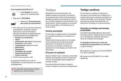 2018-2019 Peugeot 508 Owner's Manual | Spanish