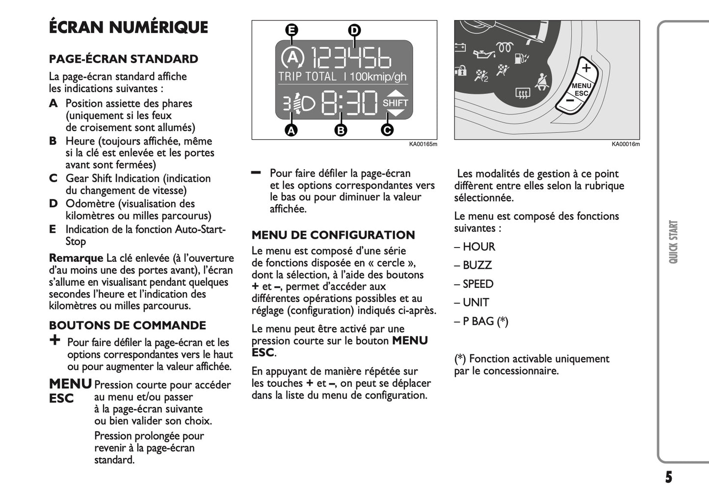 2010-2014 Ford Ka Owner's Manual | French