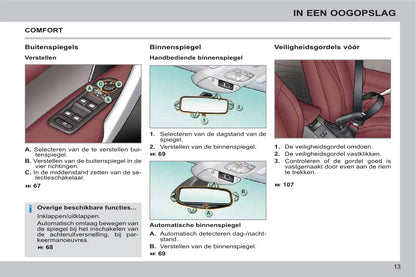 2011-2013 Peugeot 308 CC Gebruikershandleiding | Nederlands
