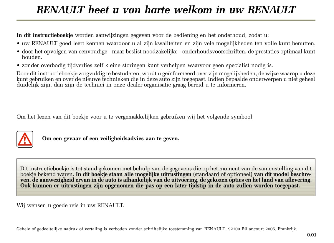 1993-2007 Renault Twingo Manuel du propriétaire | Néerlandais