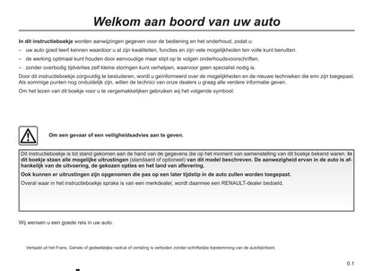 2013-2016 Renault Scenic Manuel du propriétaire | Néerlandais