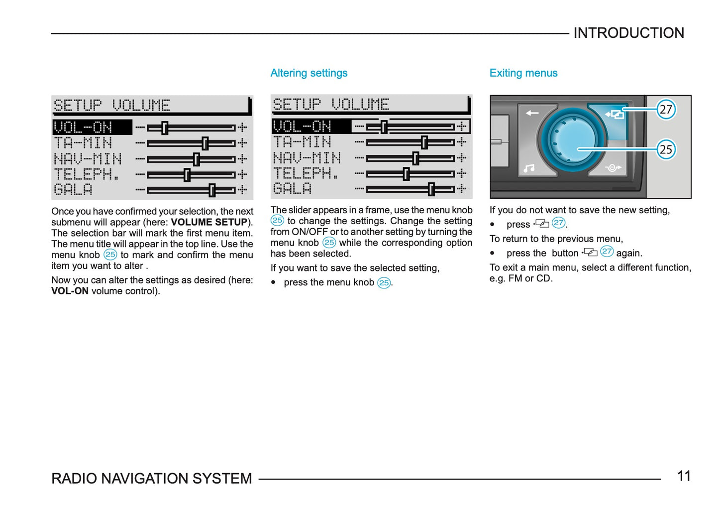 Skoda Radio Navigation System Owner's Manual 2003