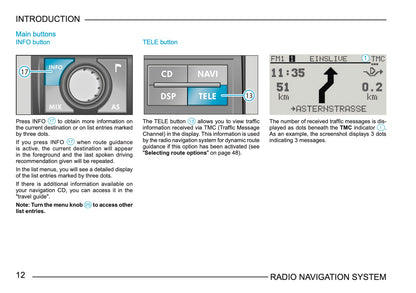 Skoda Radio Navigation System Manuel du propriétaire 2003