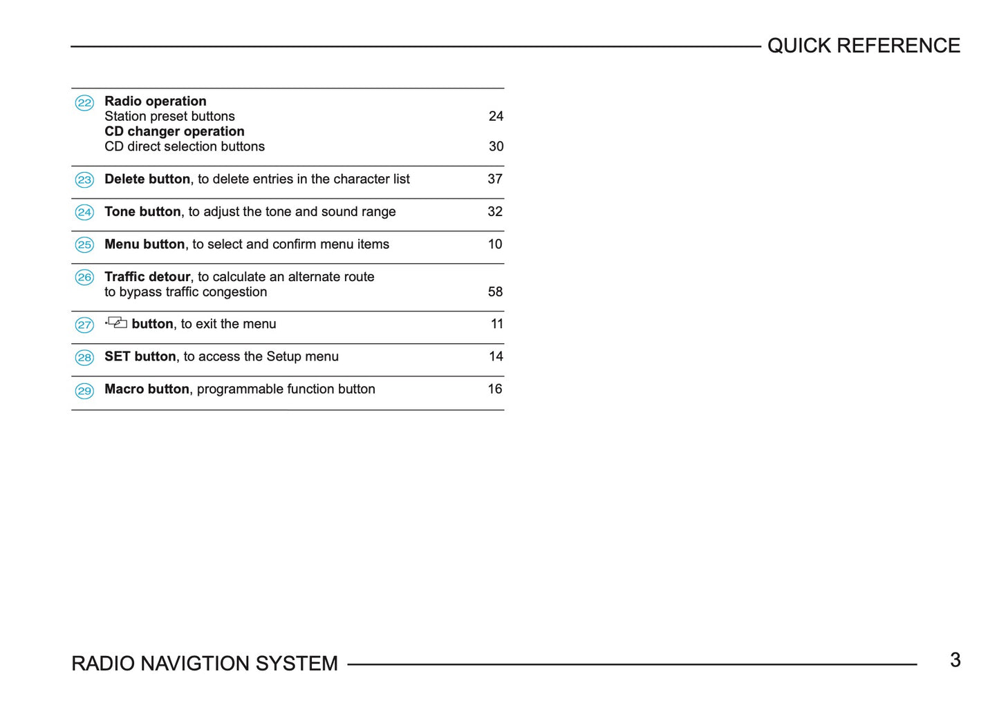 Skoda Radio Navigation System Bedienungsanleitung 2003