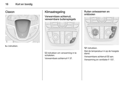 2015-2016 Opel Astra Bedienungsanleitung | Niederländisch