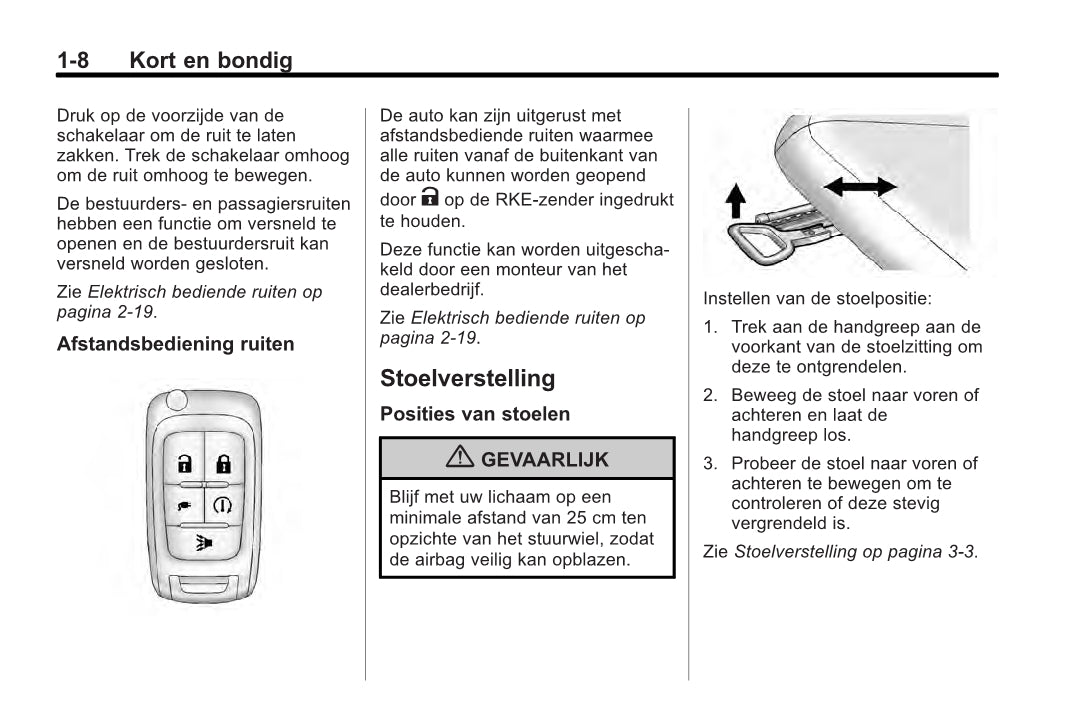 2013 Chevrolet Volt Owner's Manual | Dutch