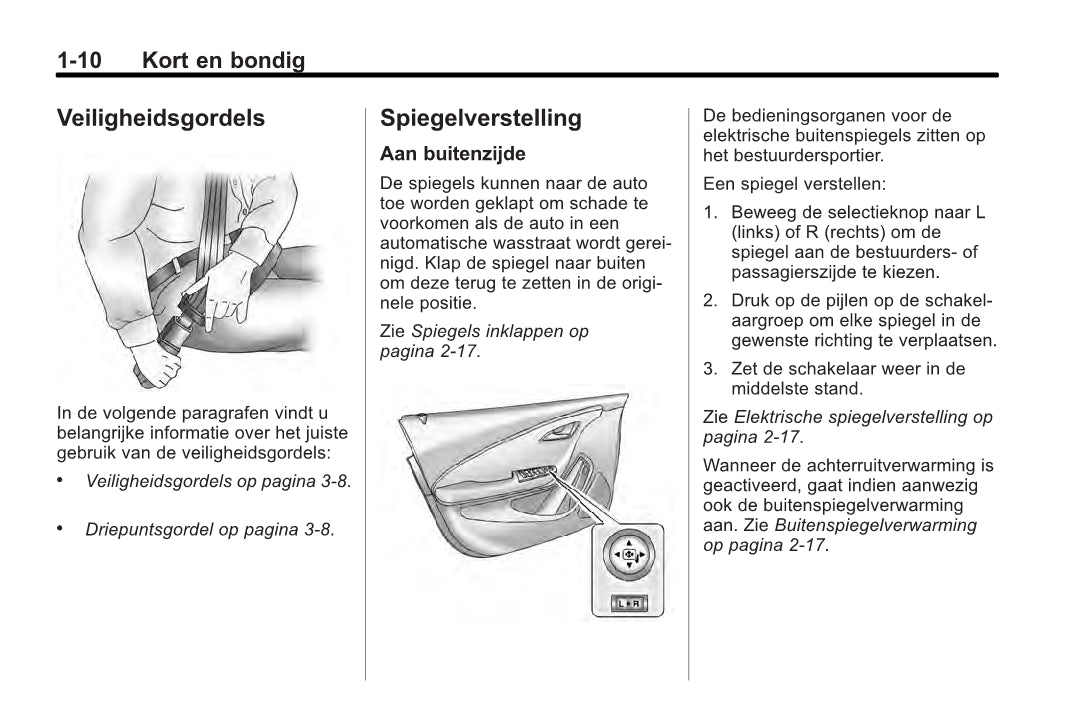 2013 Chevrolet Volt Gebruikershandleiding | Nederlands
