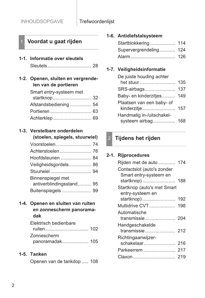 2014-2015 Toyota Verso Bedienungsanleitung | Niederländisch