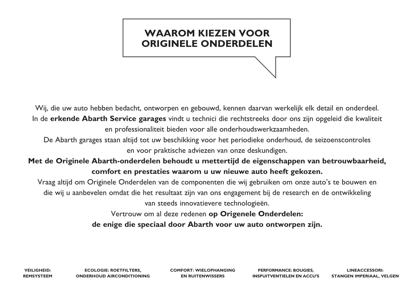 2012-2015 Abarth Punto Bedienungsanleitung | Niederländisch