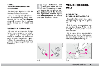 2009-2010 Fiat Doblò Gebruikershandleiding | Nederlands