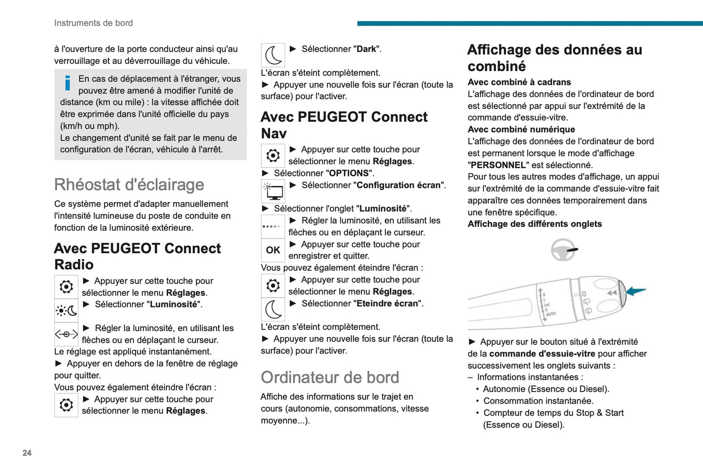 2019-2020 Peugeot 2008 / e-2008 Owner's Manual | French