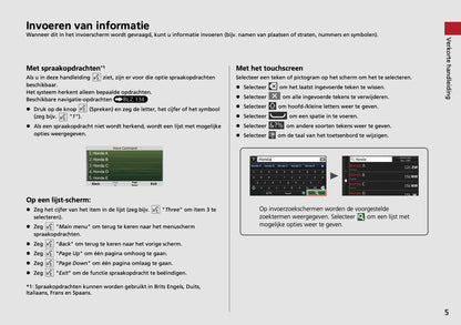 Honda CR-V Hybrid Infotainment Handleiding