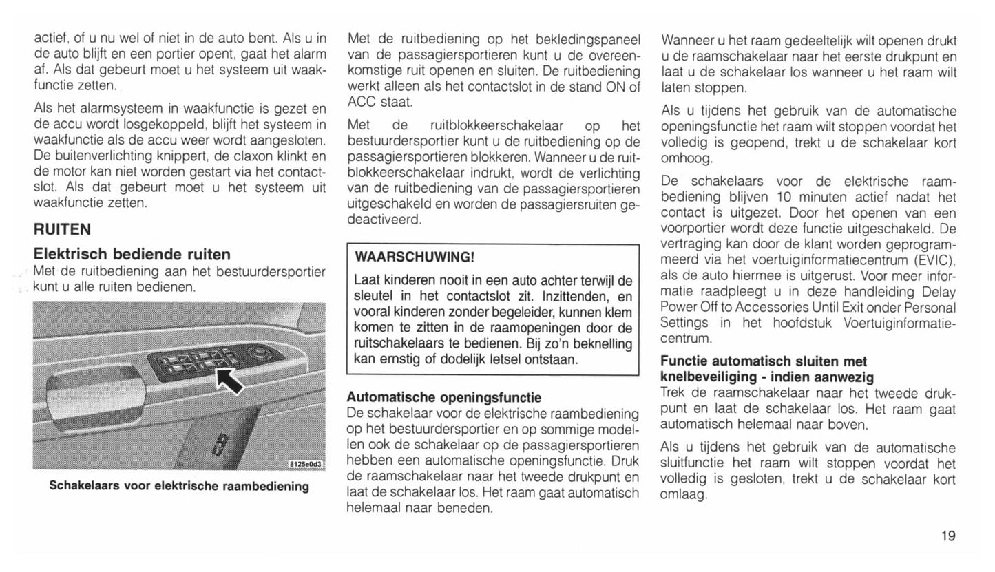 2004-2011 Chrysler 300C Manuel du propriétaire | Néerlandais