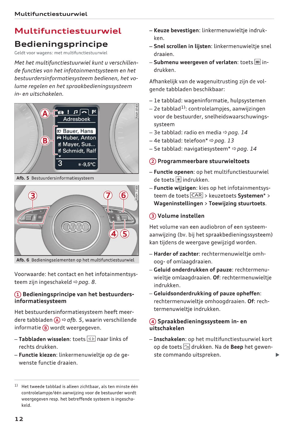 Audi Radio Concert Handleiding 2016
