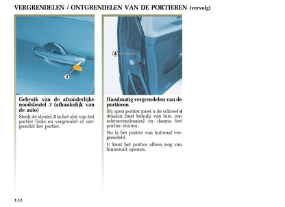 2004-2005 Renault Espace Bedienungsanleitung | Niederländisch