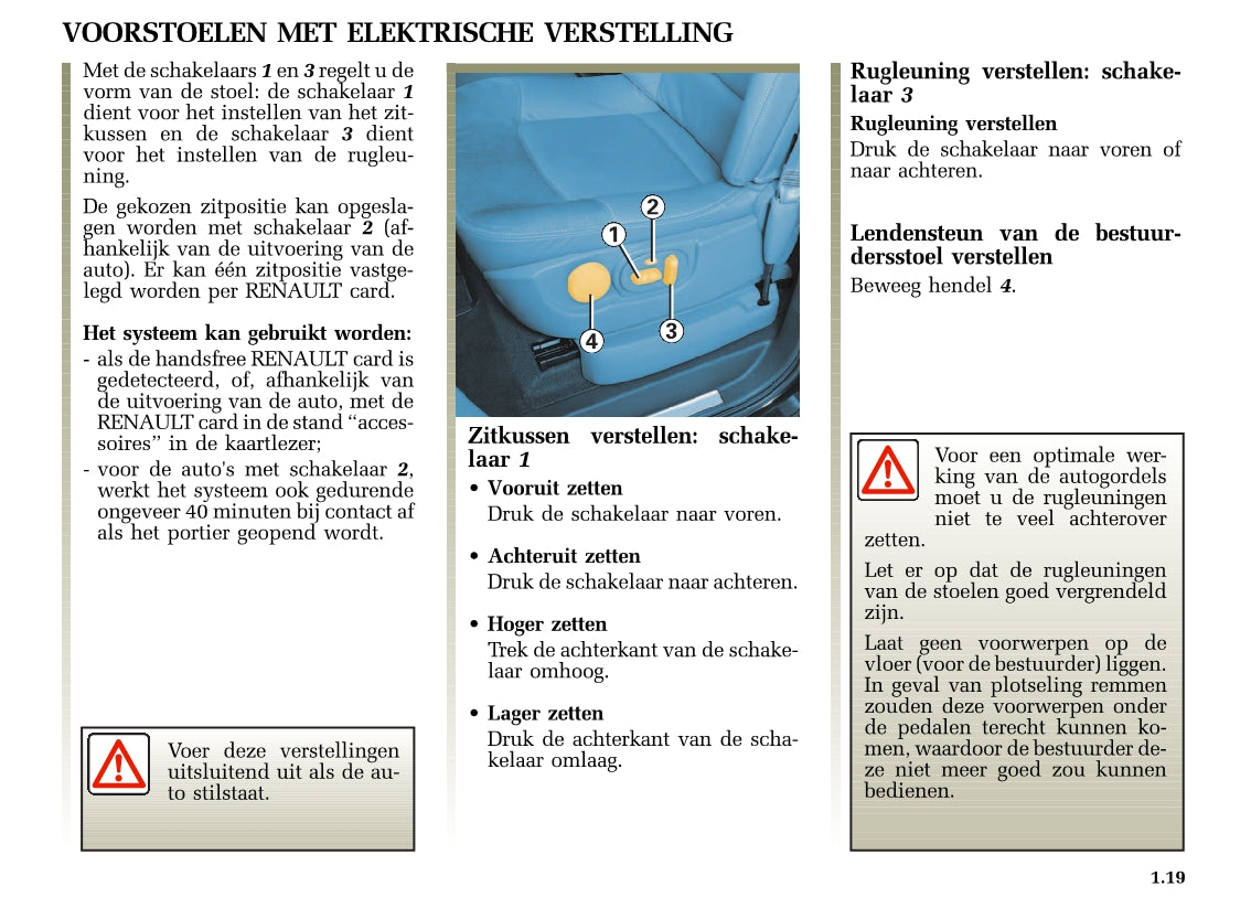 2004-2005 Renault Espace Bedienungsanleitung | Niederländisch