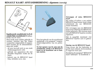 2004-2005 Renault Mégane Gebruikershandleiding | Nederlands