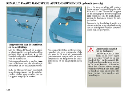 2004-2005 Renault Mégane Gebruikershandleiding | Nederlands