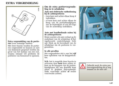 2004-2005 Renault Mégane Gebruikershandleiding | Nederlands