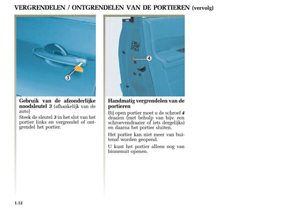 2004-2005 Renault Mégane Gebruikershandleiding | Nederlands