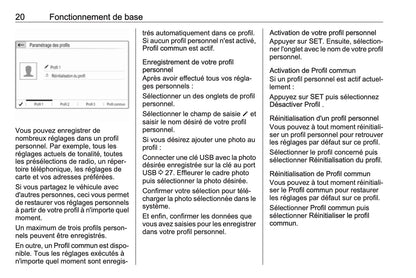 Opel Grandland X Guide de l'Infotainment 2017 - 2020