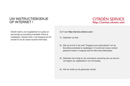 2011-2012 Citroën C-Crosser Gebruikershandleiding | Nederlands