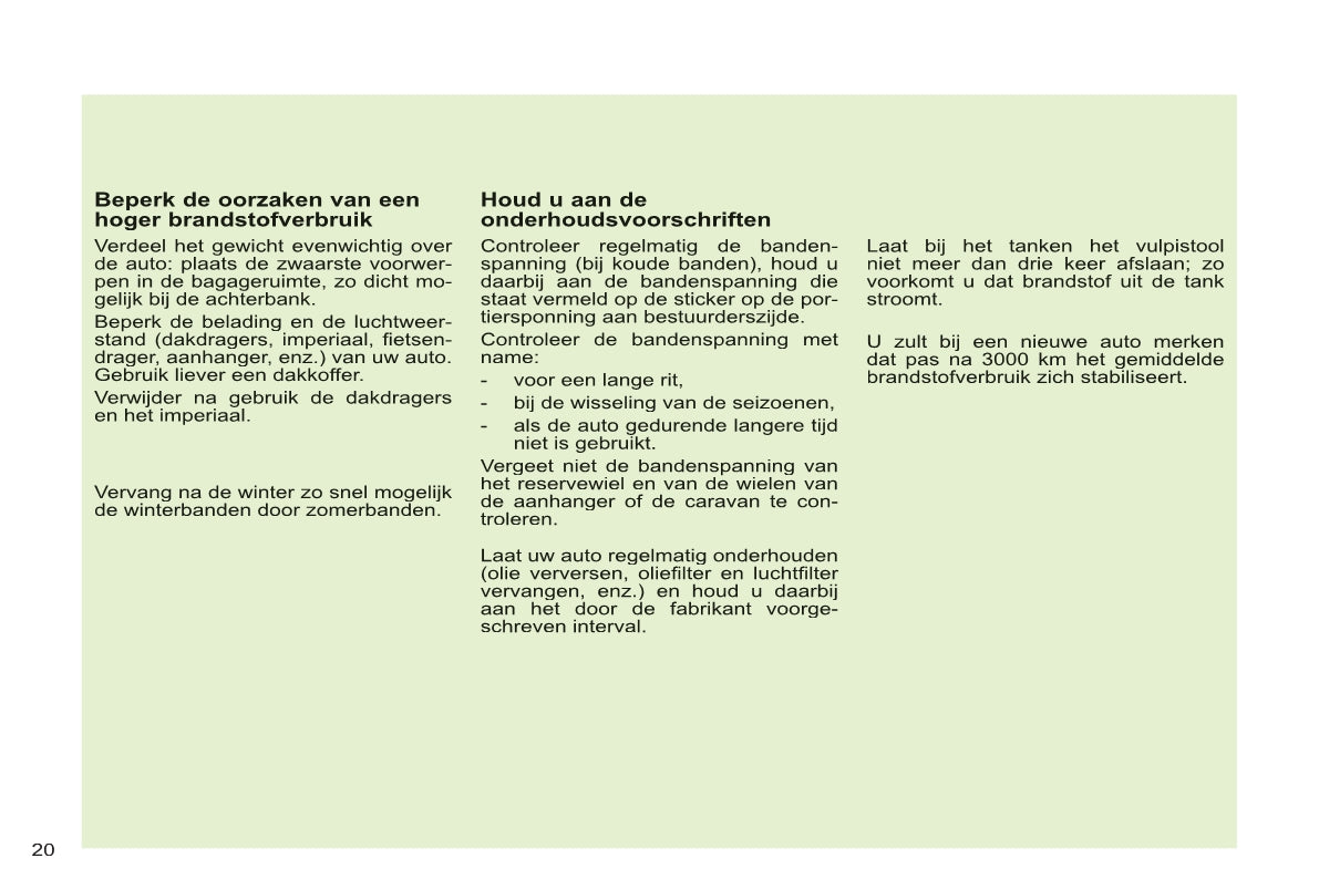 2011-2012 Citroën C-Crosser Owner's Manual | Dutch
