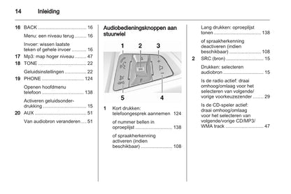 Opel Meriva Infotainment System Handleiding 2010 - 2014