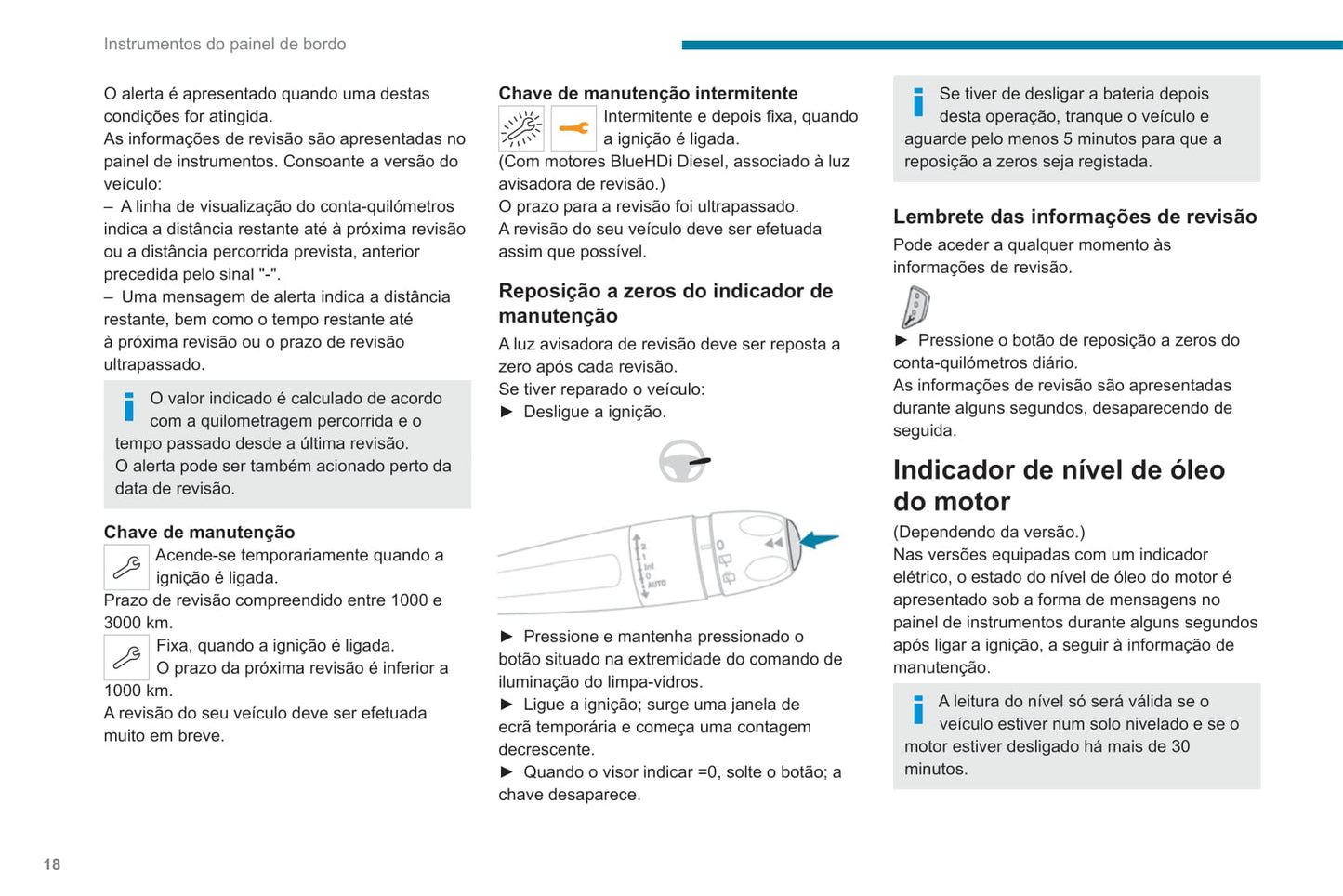 2019-2020 Peugeot 3008/5008 Owner's Manual | Português