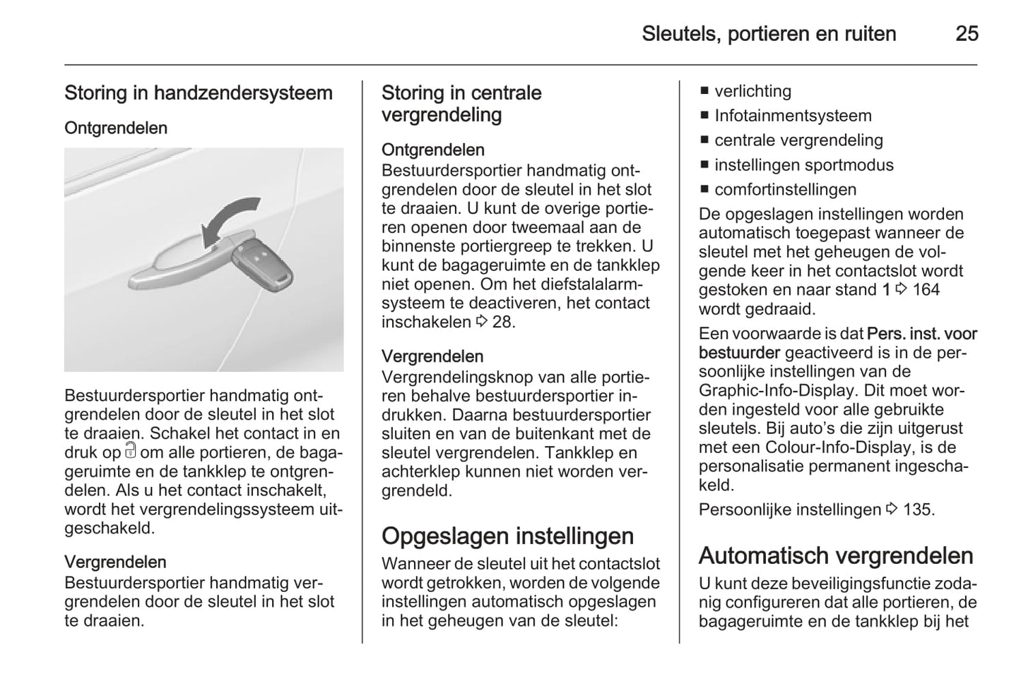 2015 Opel Zafira Tourer Gebruikershandleiding | Nederlands