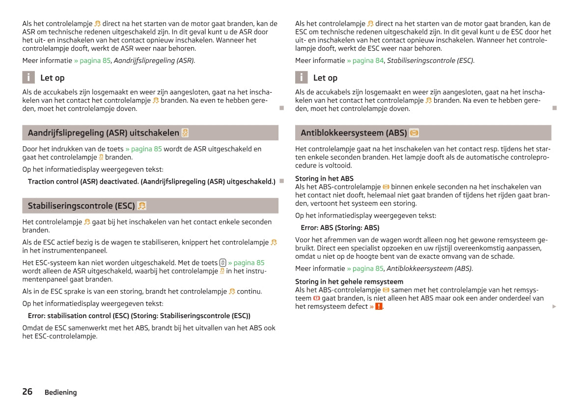 2010-2015 Skoda Roomster Bedienungsanleitung | Niederländisch