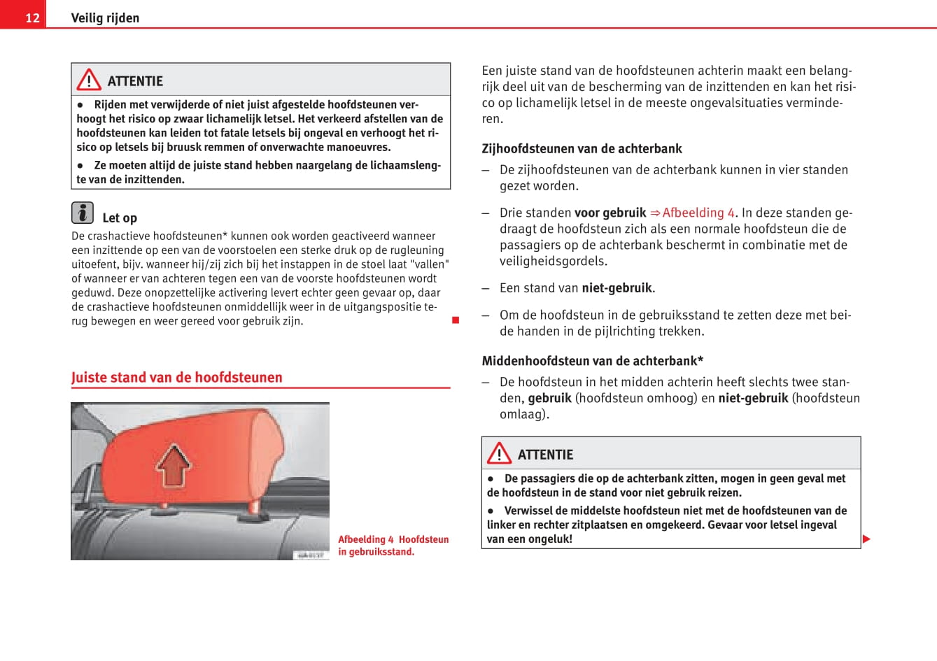 2014-2015 Seat Toledo Owner's Manual | Dutch