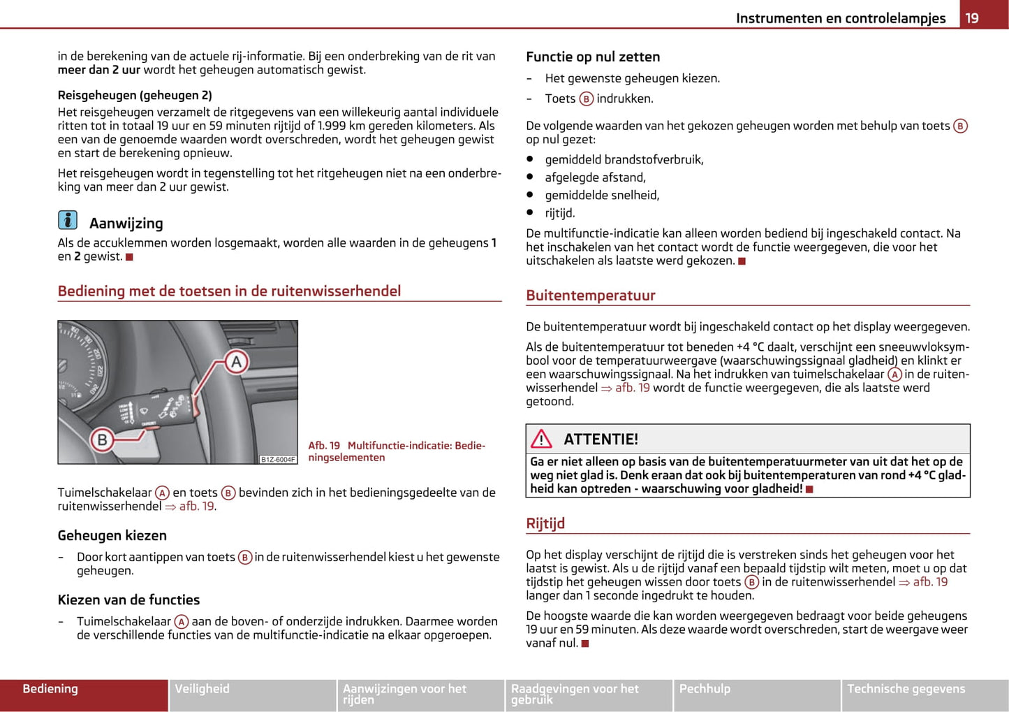 2009-2010 Skoda Octavia Owner's Manual | Dutch
