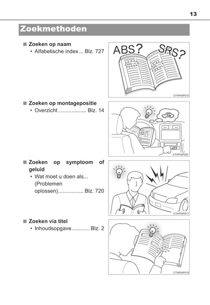 2013-2014 Toyota Auris / Auris Hybrid Gebruikershandleiding | Nederlands