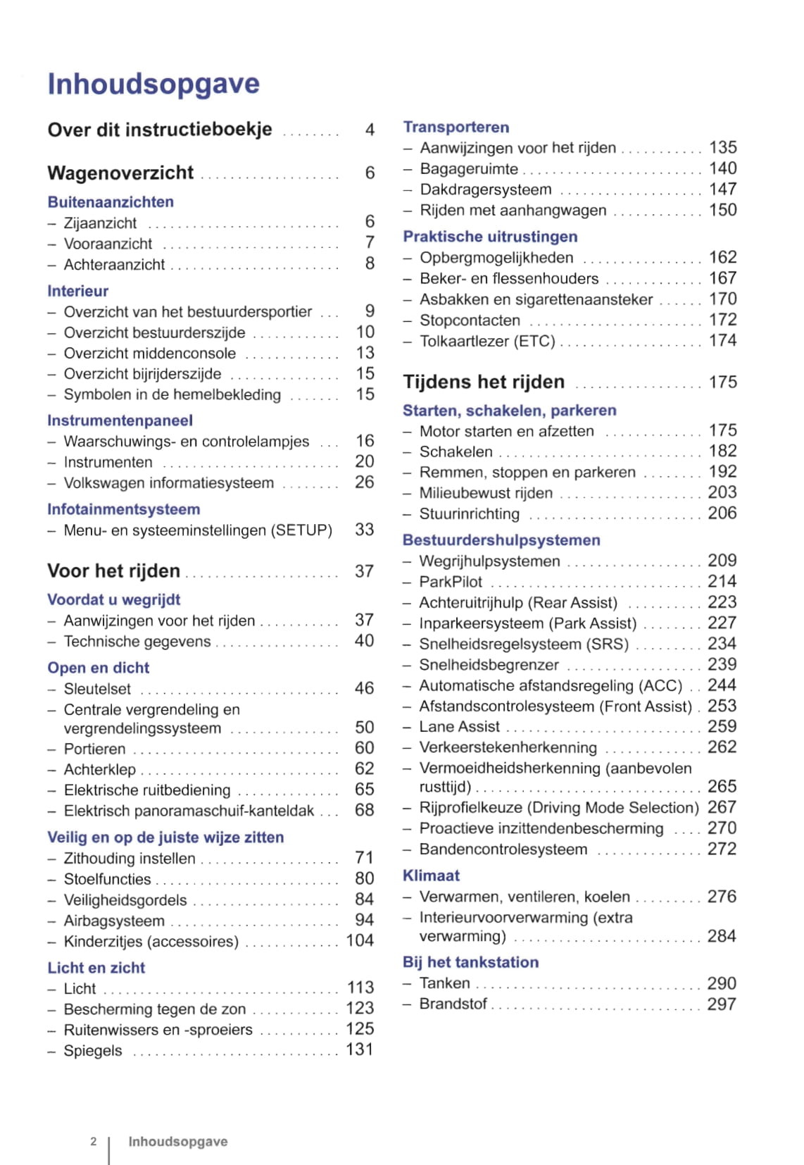 2013-2014 Volkswagen Golf Gebruikershandleiding | Nederlands