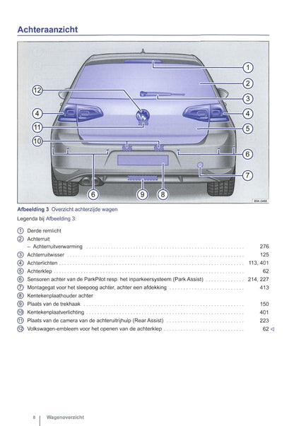 2013-2014 Volkswagen Golf Gebruikershandleiding | Nederlands