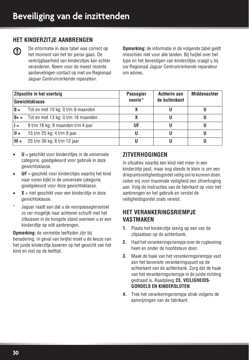 2009-2018 Jaguar XJ Gebruikershandleiding | Nederlands