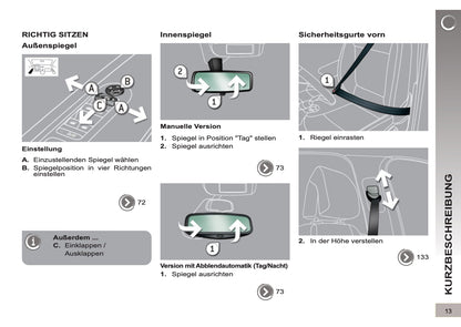 2012-2013 Peugeot 5008 Gebruikershandleiding | Duits