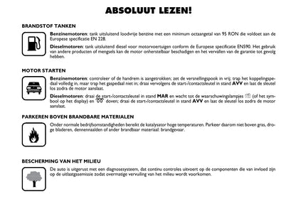 2008-2009 Fiat Bravo Gebruikershandleiding | Nederlands