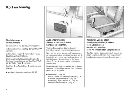 1998-2000 Opel Corsa Manuel du propriétaire | Néerlandais