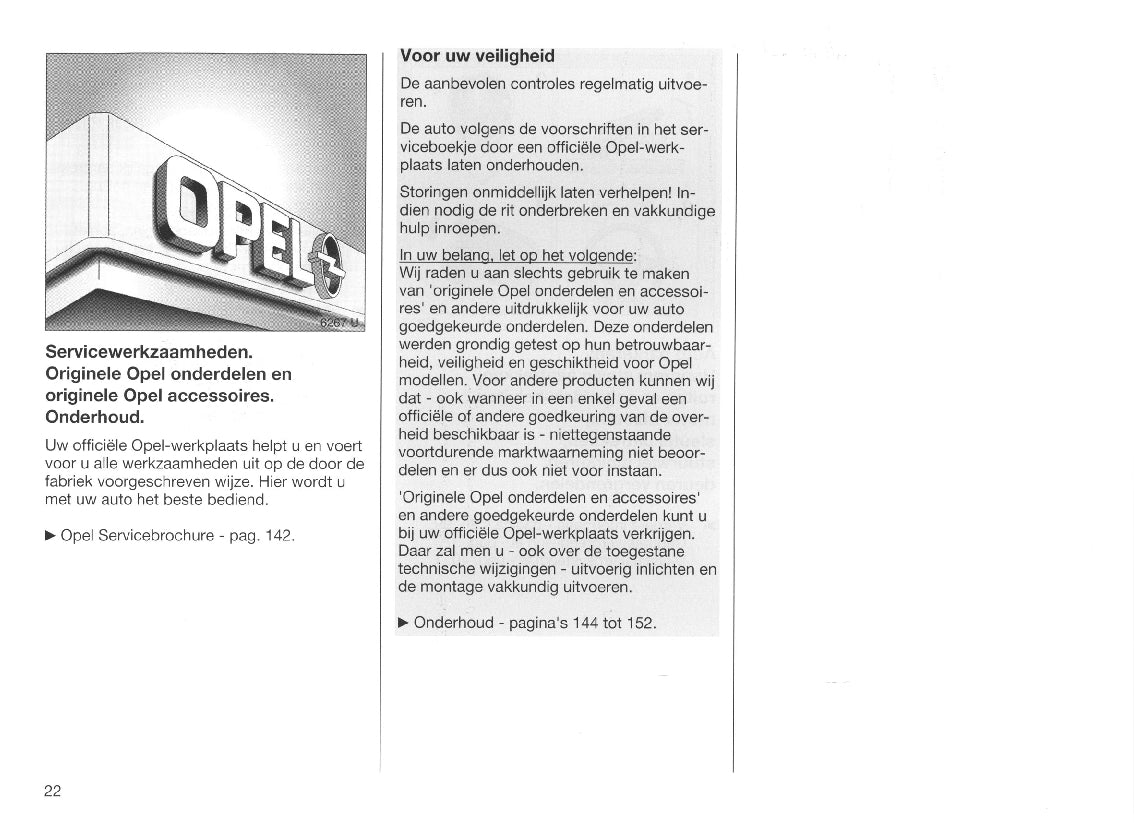 1998-2000 Opel Corsa Gebruikershandleiding | Nederlands