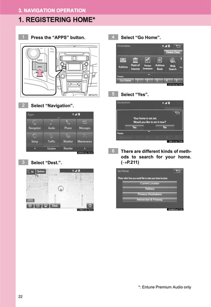 Toyota 4Runner Navigation And Multimedia System Gebruikershandleiding 2013 - 2017