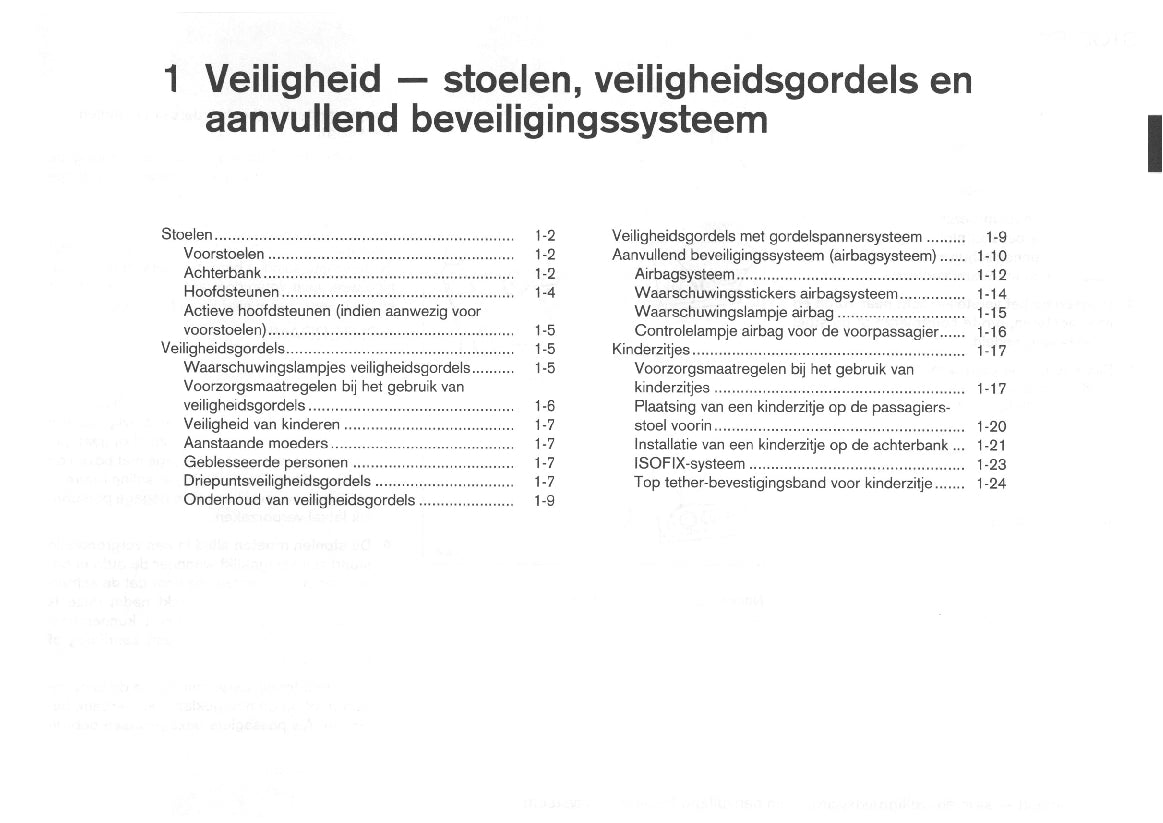 2006-2009 Nissan Note Bedienungsanleitung | Niederländisch