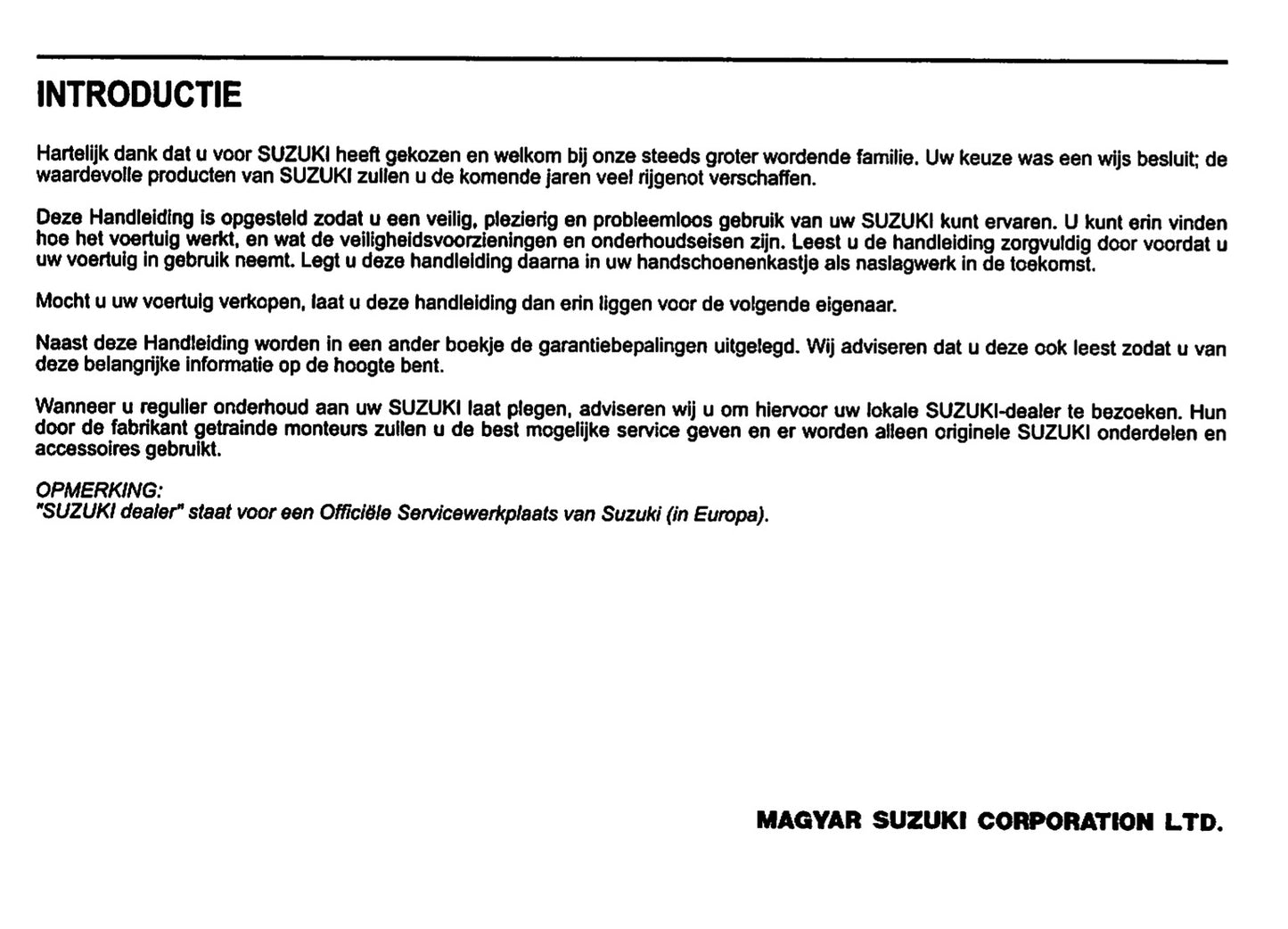 2010-2011 Suzuki Swift Bedienungsanleitung | Niederländisch