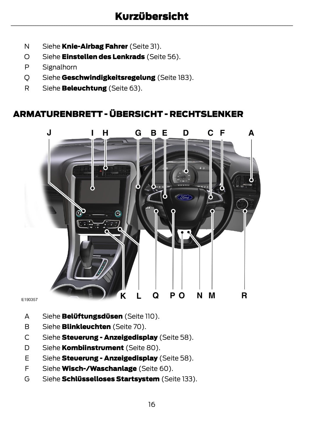 2014-2015 Ford Mondeo Hybrid Gebruikershandleiding | Duits