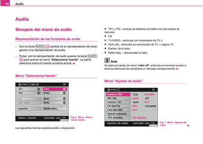 Skoda Radio-Navegacion DX Manual de Instrucciones 2007