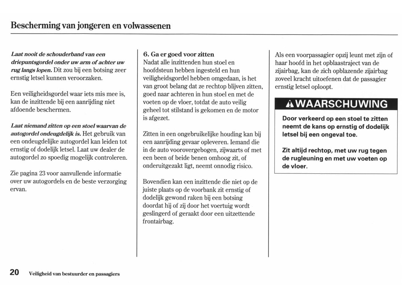 2010-2011 Honda Jazz Hybrid Owner's Manual | Dutch