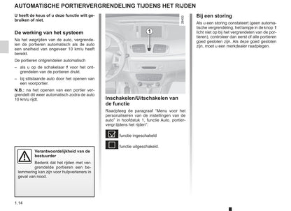 2013-2014 Renault Mégane Bedienungsanleitung | Niederländisch