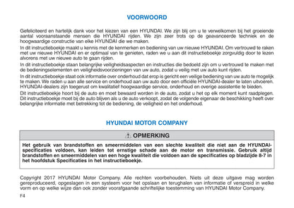 2017-2021 Hyundai Kona Bedienungsanleitung | Niederländisch