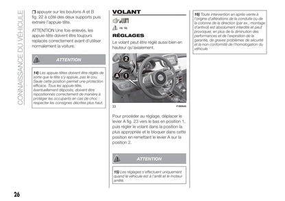 2019-2020 Fiat 500X Owner's Manual | French